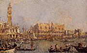 View of the Ducal Palace in Venice antonio canaletto